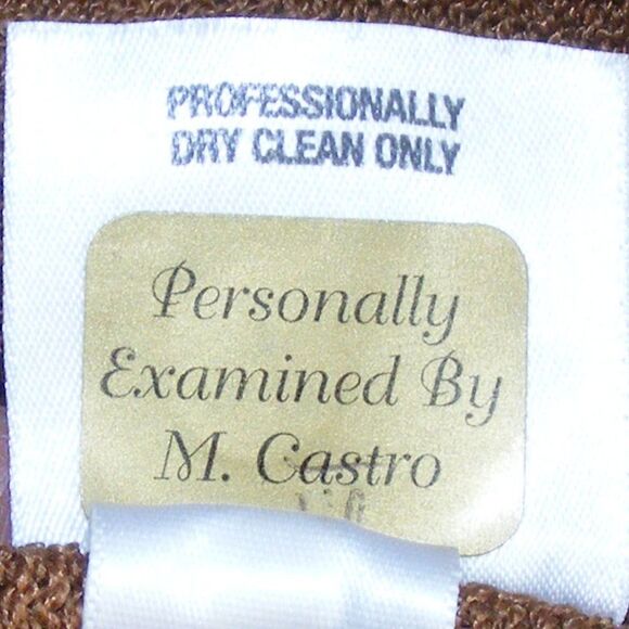 ST.JOHN SPORT Sweater, XL, Brown Knit, Long sleeve, Open front, Textured sleeve - Picture 13 of 14